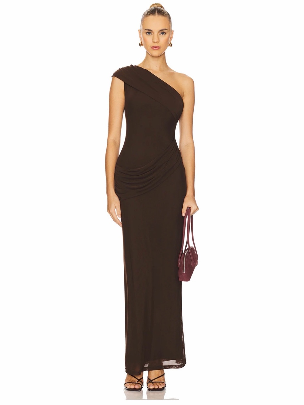 Fleur Maxi Dress in Dark Brown
superdown